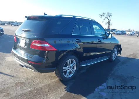 2015 Mercedes-Benz Ml 350 4Matic из США, поврежденный, VIN 4JGDA5HB2FA518496